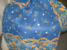large cotton round tablecloth from Provence