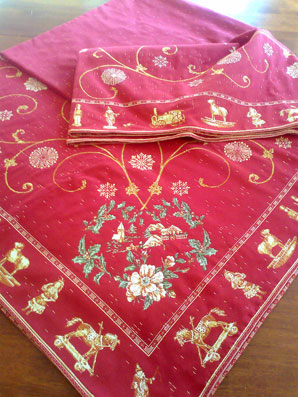Noel holidays tablecloth