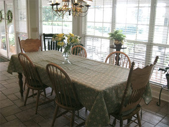 cutom made tablecloth french provencal fabric