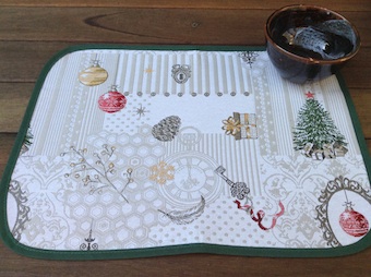 Christmas table mats