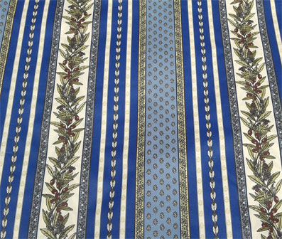 provencal coated tablecloth