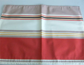 coated provencal placemat