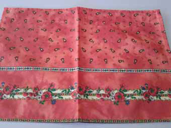 coated provencal placemat