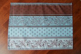 coated placemats