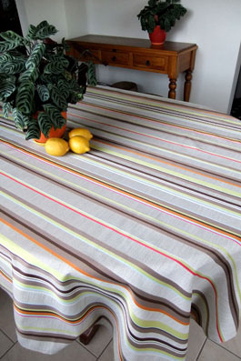 Large polyester tablecloth