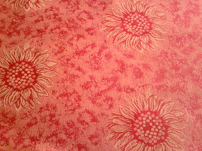 red jacquard fabric